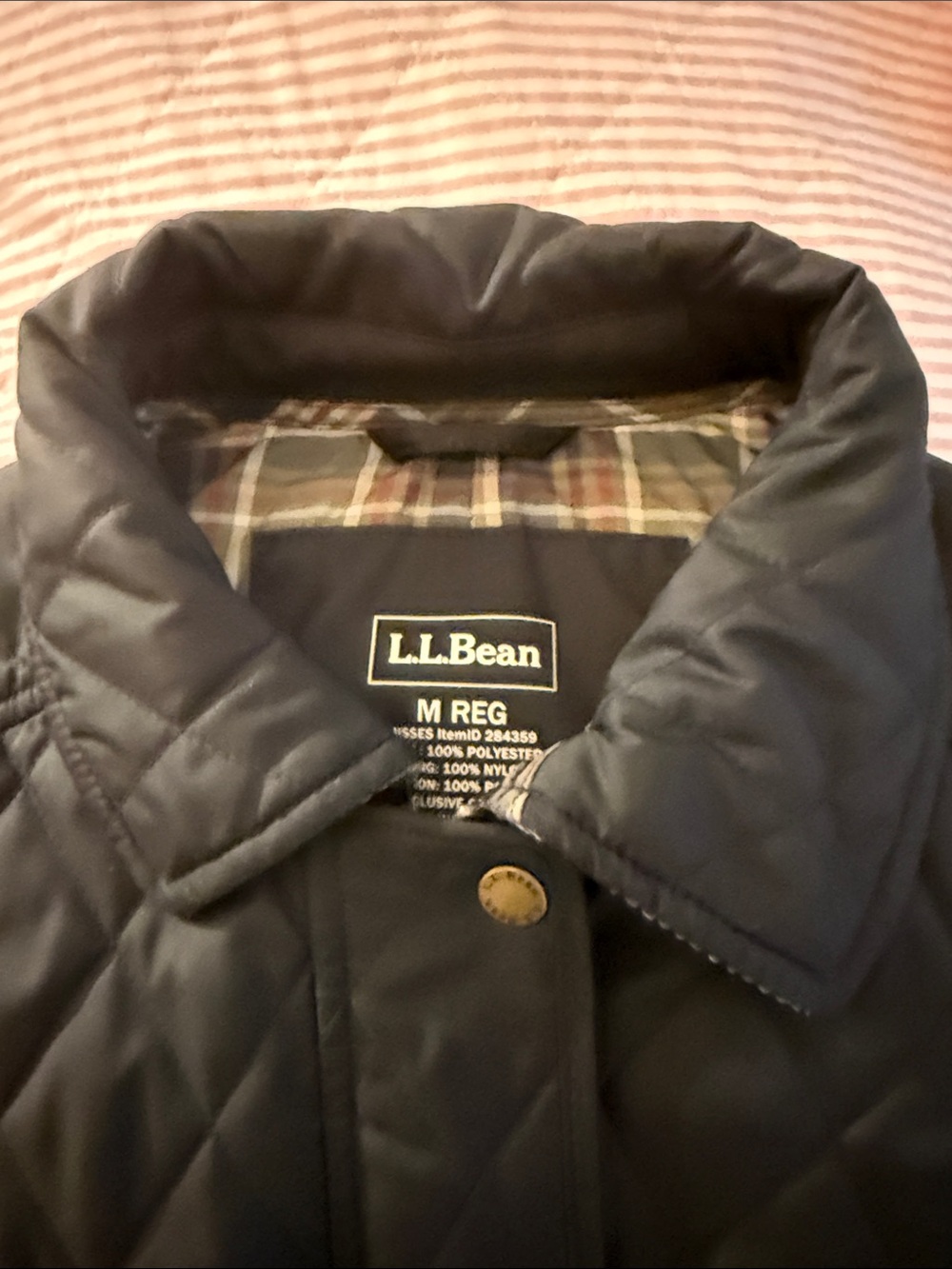 Classic LL Bean Quilted Women's Jacket - Picture 7 of 9